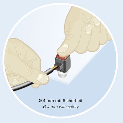 Schnelldruck-Klemmen